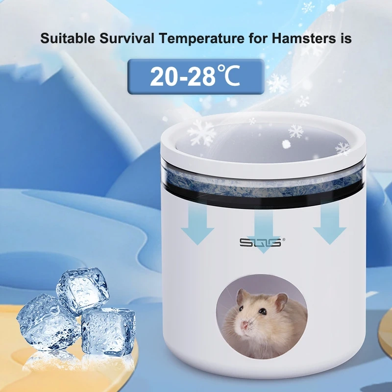 Hamster Nest Hideaway House Spring Summer Golden Bear Sleeping Nest Cooling Summer Shelter Heat Small House Sleeping