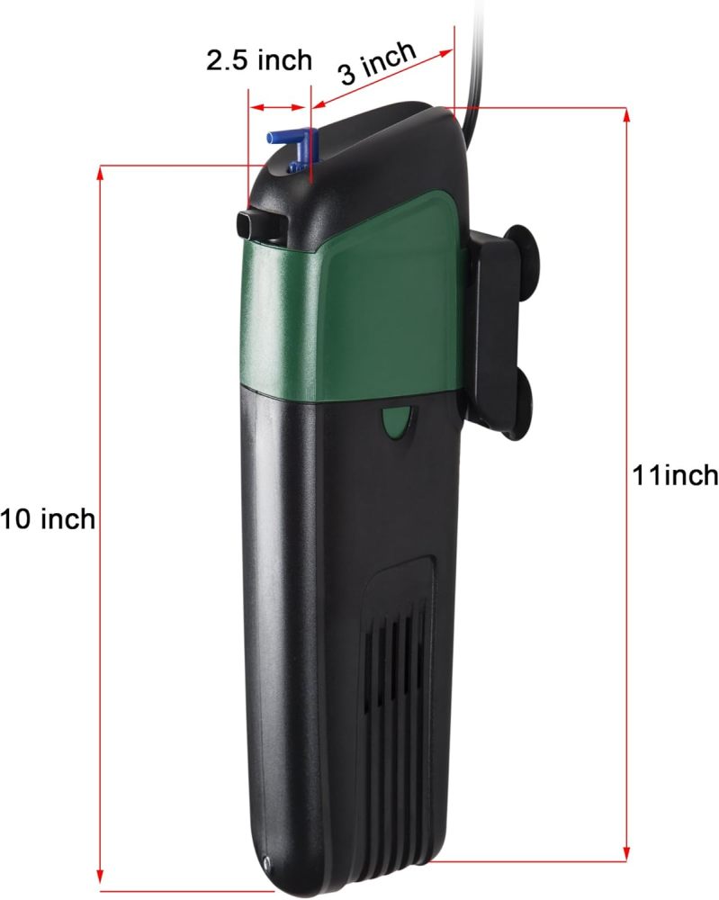 Internal Green Water Killer Aquarium Filter Tank U-V Pump