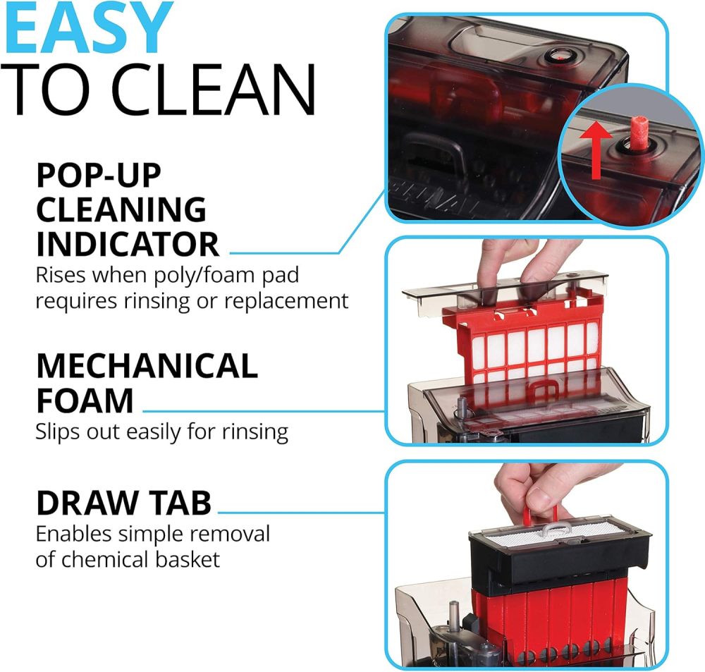Fluval C2 Power Filter, Fish Tank Filter for Aquariums up to 30 Gal.