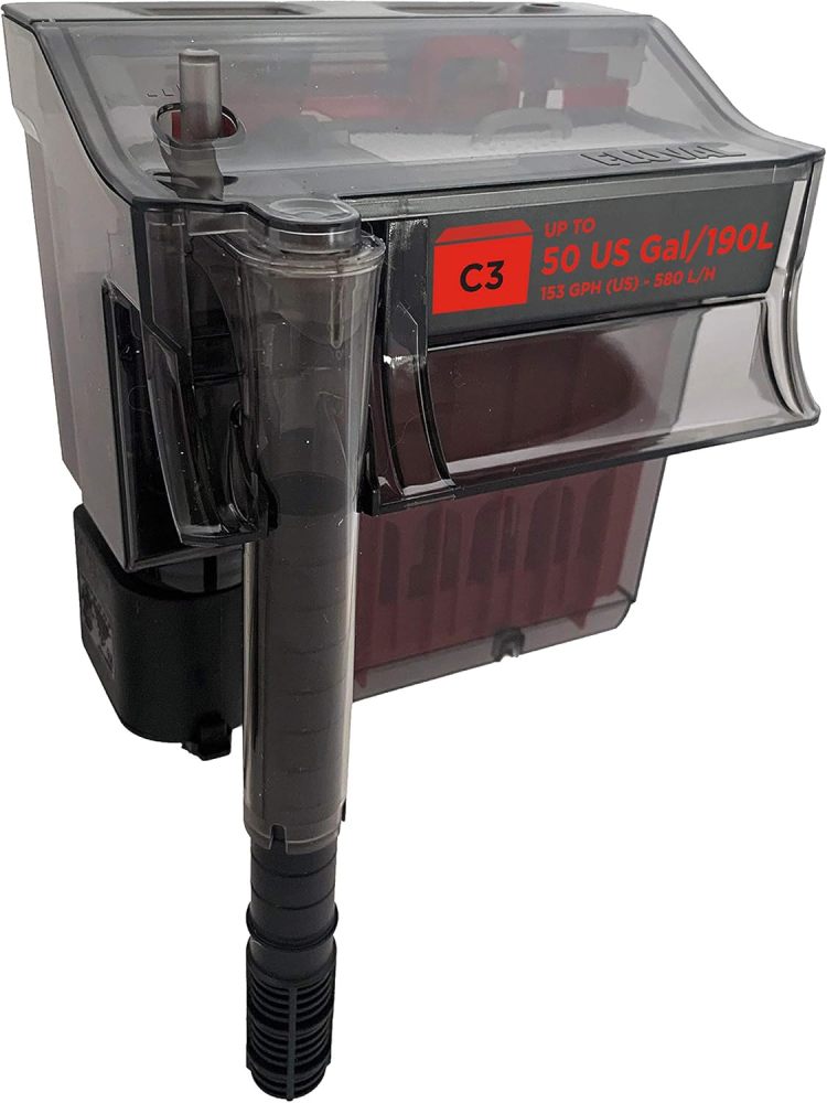 Fluval C2 Power Filter, Fish Tank Filter for Aquariums up to 30 Gal.