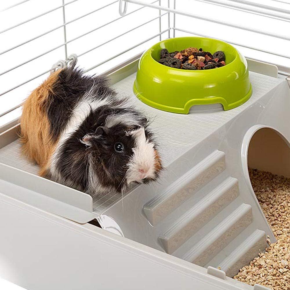Ferplast Cavie Guinea Pig Cage & Rabbit Cage | Pet Cage Includes All Accessories to Get You Started & a 1-Year Warranty