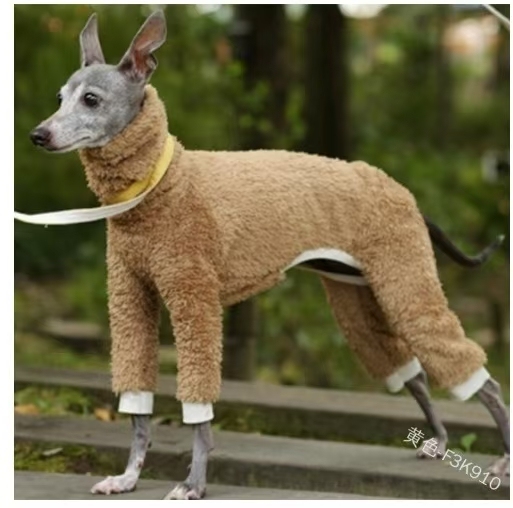 Esobo Fashion Winter Dog Warm Coat Jacket Four-Legged Neck Warm Pet Sweaters for Small Medium Large Dogs