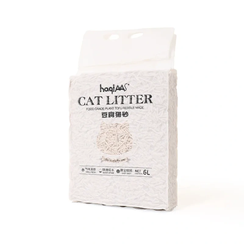 1 bag Original plant tofu cat litter 6L green tea mixed plant cat litter fast clumping pet supplies