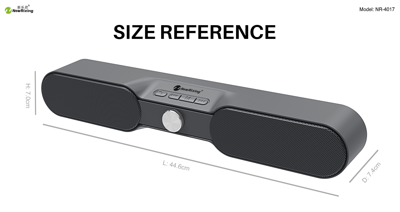 NewRixing NR-4017 Portable Multimedia Speaker Supplier Active Bluetooth Speaker