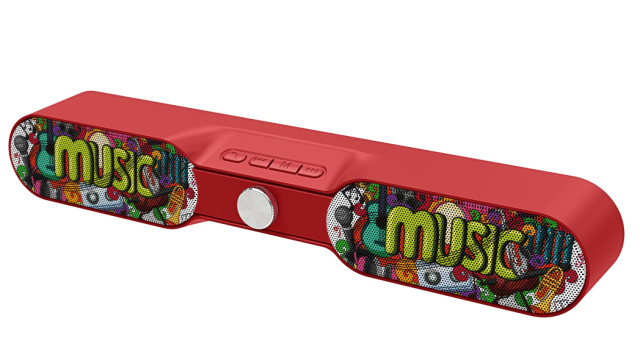 NR-4017A Graffiti-Stil Sport kleine Lautsprecher Bluetooth Digital Lautsprecher Exporteur