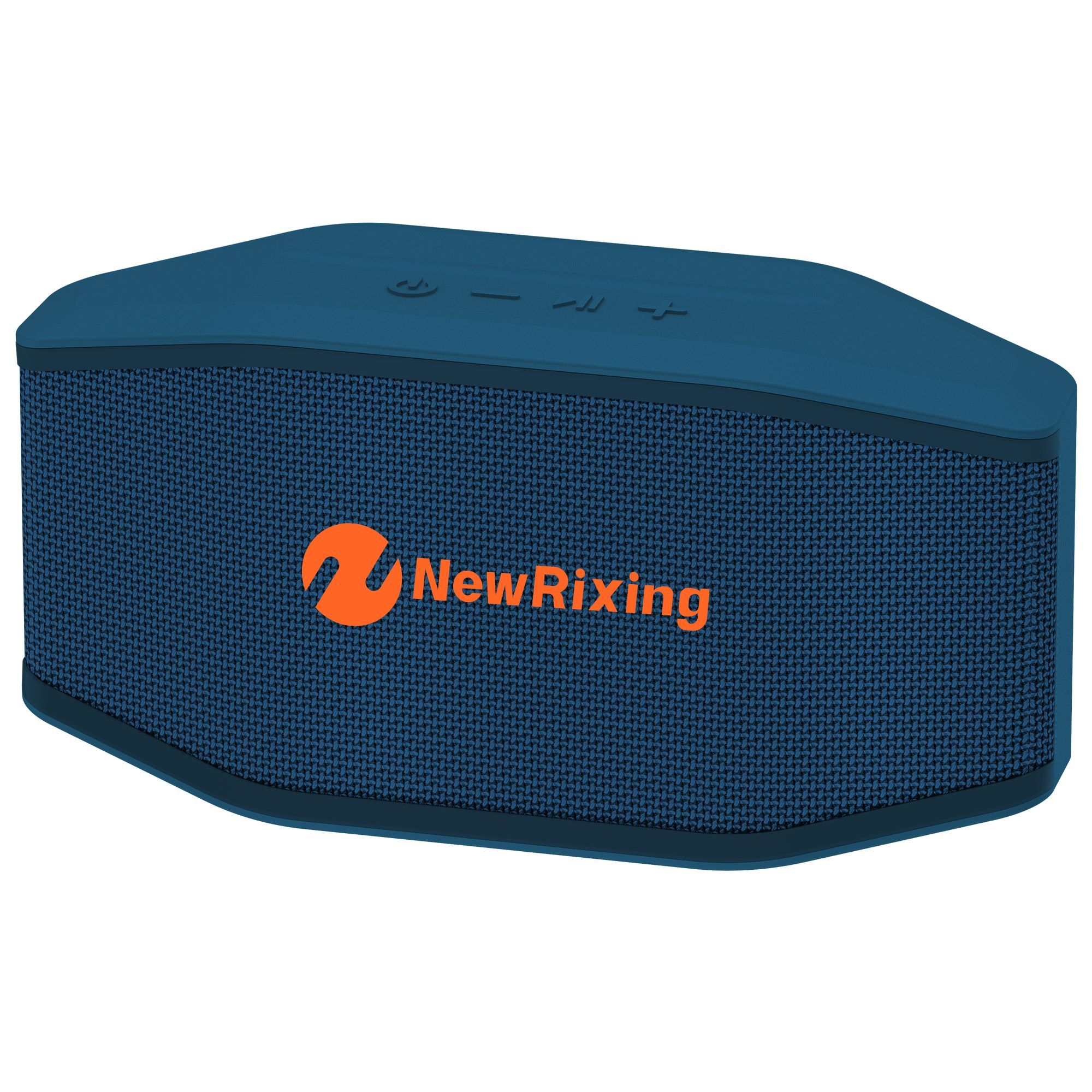 Fabricante de altavoces móviles NewRixing NR-196/196S, pequeños altavoces Bluetooth, exportadores, IPX7, resistente al agua y al polvo, luz RGB.