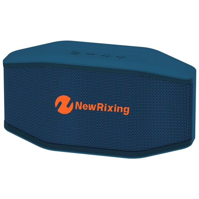 Fabricante de altavoces móviles NewRixing NR-196/196S, pequeños altavoces Bluetooth, exportadores, IPX7, resistente al agua y al polvo, luz RGB.