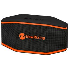Fabricante de altavoces móviles NewRixing NR-196/196S, pequeños altavoces Bluetooth, exportadores, IPX7, resistente al agua y al polvo, luz RGB.