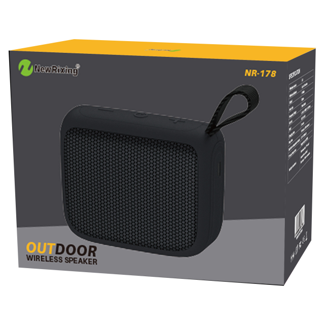 NewRixing NR-178 Pemborong Pembesar Suara Multimedia Bluetooth Speaker Kecil Pengeksport Fungsi TWS Hadiah Mini Unik Pembesar Suara Bluetooth