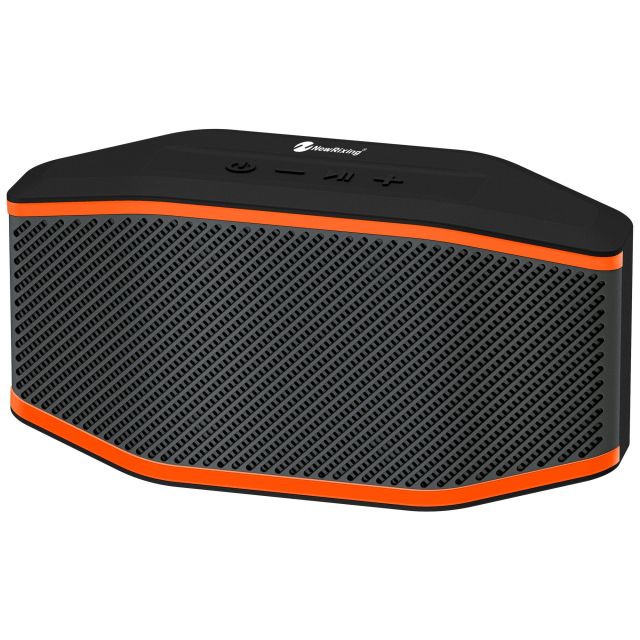 Fabricante de altavoces móviles NewRixing NR-196/196S, pequeños altavoces Bluetooth, exportadores, IPX7, resistente al agua y al polvo, luz RGB.