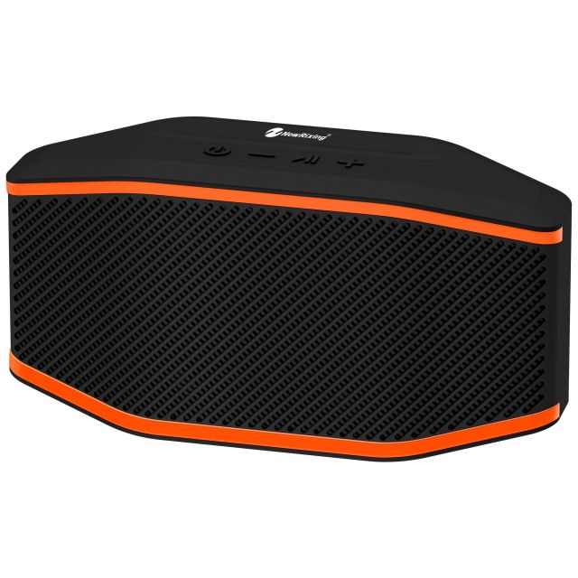 Fabricante de altavoces móviles NewRixing NR-196/196S, pequeños altavoces Bluetooth, exportadores, IPX7, resistente al agua y al polvo, luz RGB.