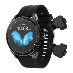 T23 TWS 二合一運動追蹤器 GPS 智慧手錶工廠配備適用於手機和平板電腦的 TWS 耳機