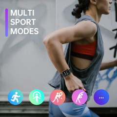 Eksporter smartbandów fitness T19F monitor aktywności snu i smartwatchy Asystent głosowy Tryby multisportowe
