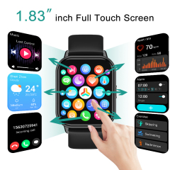 Eksporter smartbandów fitness T19F monitor aktywności snu i smartwatchy Asystent głosowy Tryby multisportowe