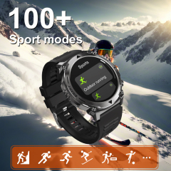Relógio rastreador de passos T53 Exportador de pulseiras desportivas Relógio masculino Controlo de 3 teclas