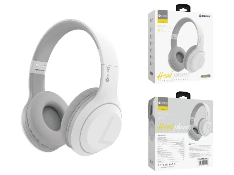 COKIKE BL-A6 Kabelloser Over-Ear-Kopfhörer Bluetooth-Sport-Ohrhörer – Exporteur Hochwertiges Stereo-Design
