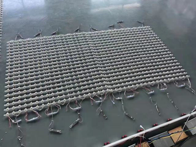 Outdoor wall led screen display net screen