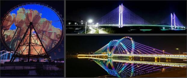 Pantalla LED de rejilla para exteriores