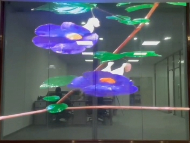 SZ Best Holographic Led Screen Transparent holographic led display