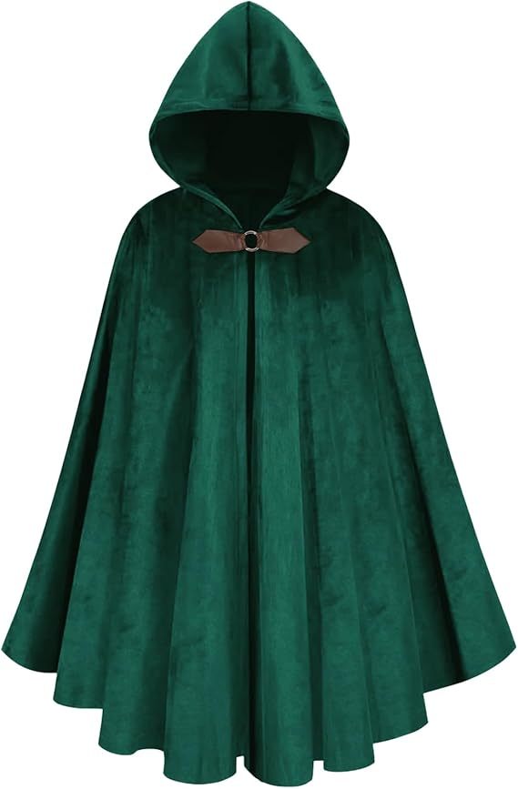Renaissance Hooded Cape