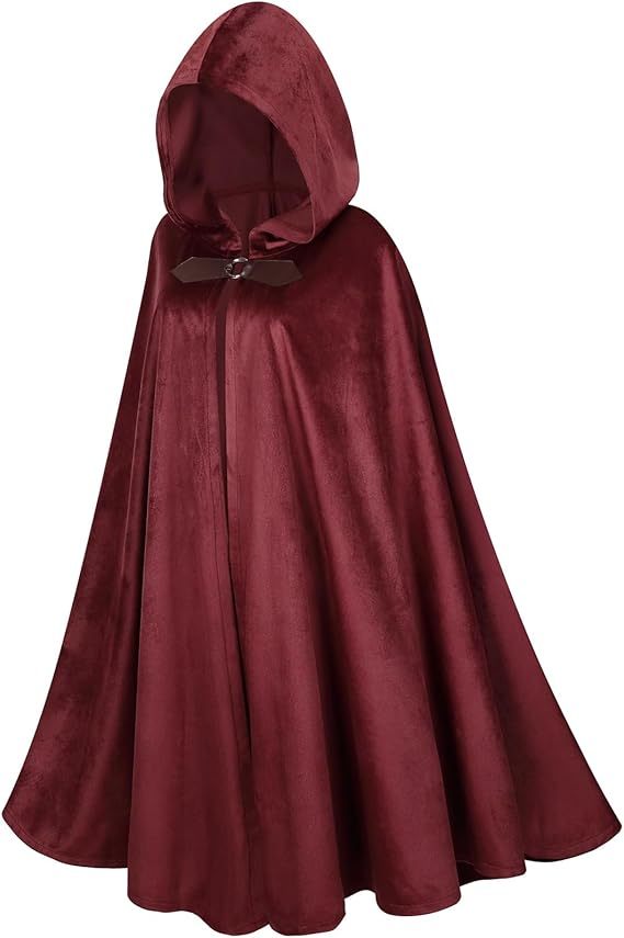 Renaissance Hooded Cape