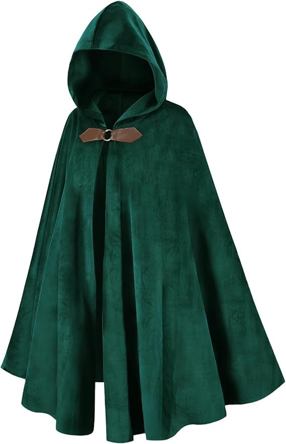 Renaissance Hooded Cape