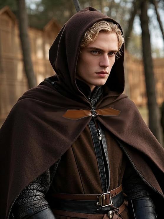 Renaissance Hooded Cape