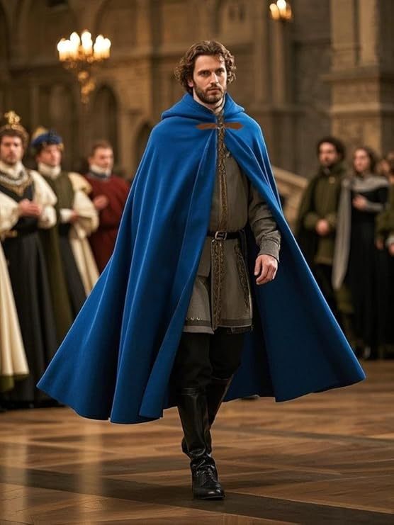 Renaissance Hooded Cape
