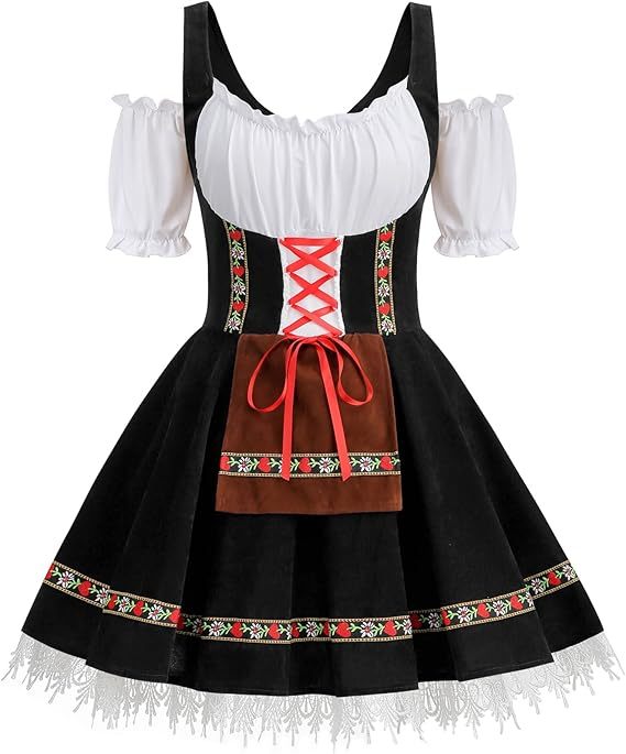 Off Shoulder Oktoberfest Costume