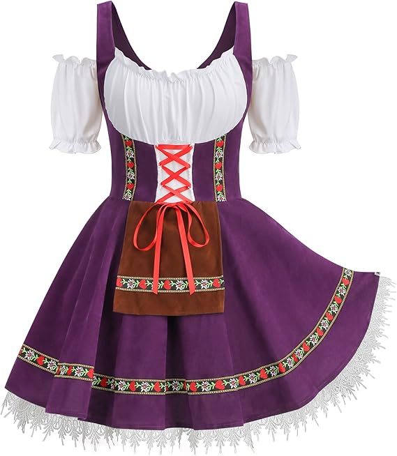 Off Shoulder Oktoberfest Costume