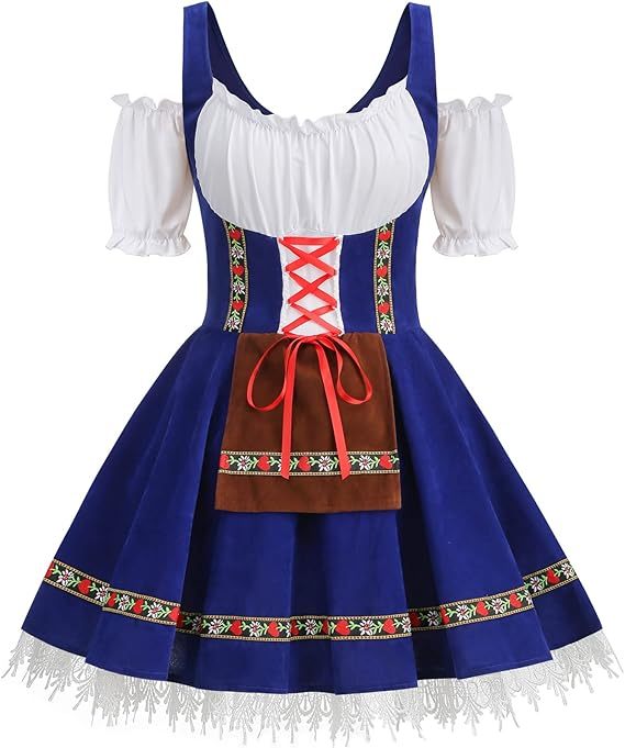 Off Shoulder Oktoberfest Costume