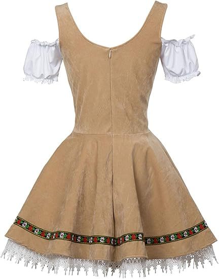 Off Shoulder Oktoberfest Costume