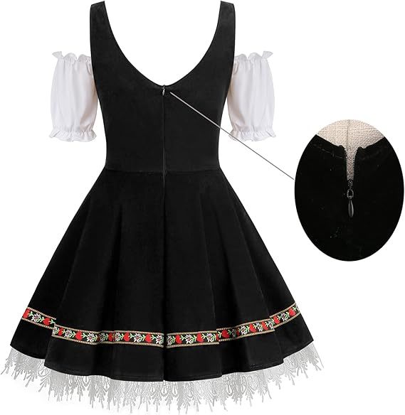 Off Shoulder Oktoberfest Costume