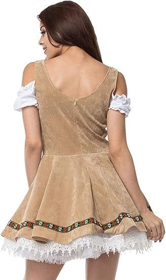 Off Shoulder Oktoberfest Costume