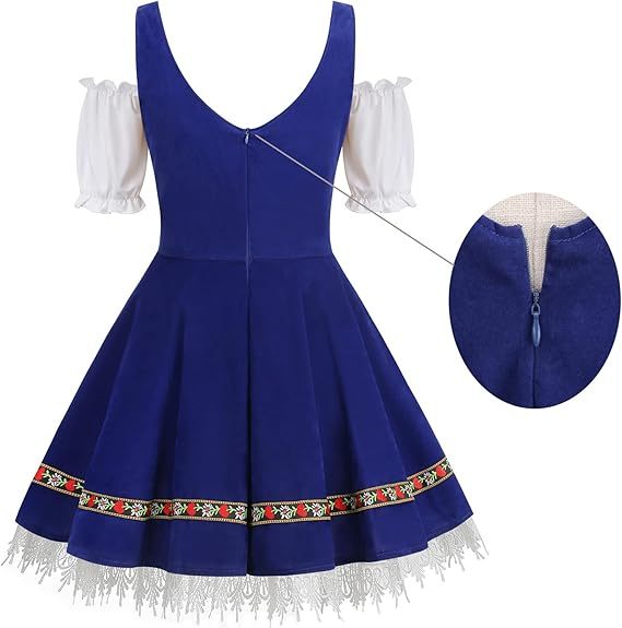 Off Shoulder Oktoberfest Costume