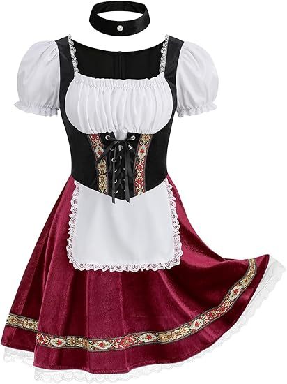 Puff Sleeve Oktoberfest Costume