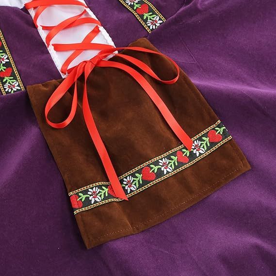Off Shoulder Oktoberfest Costume