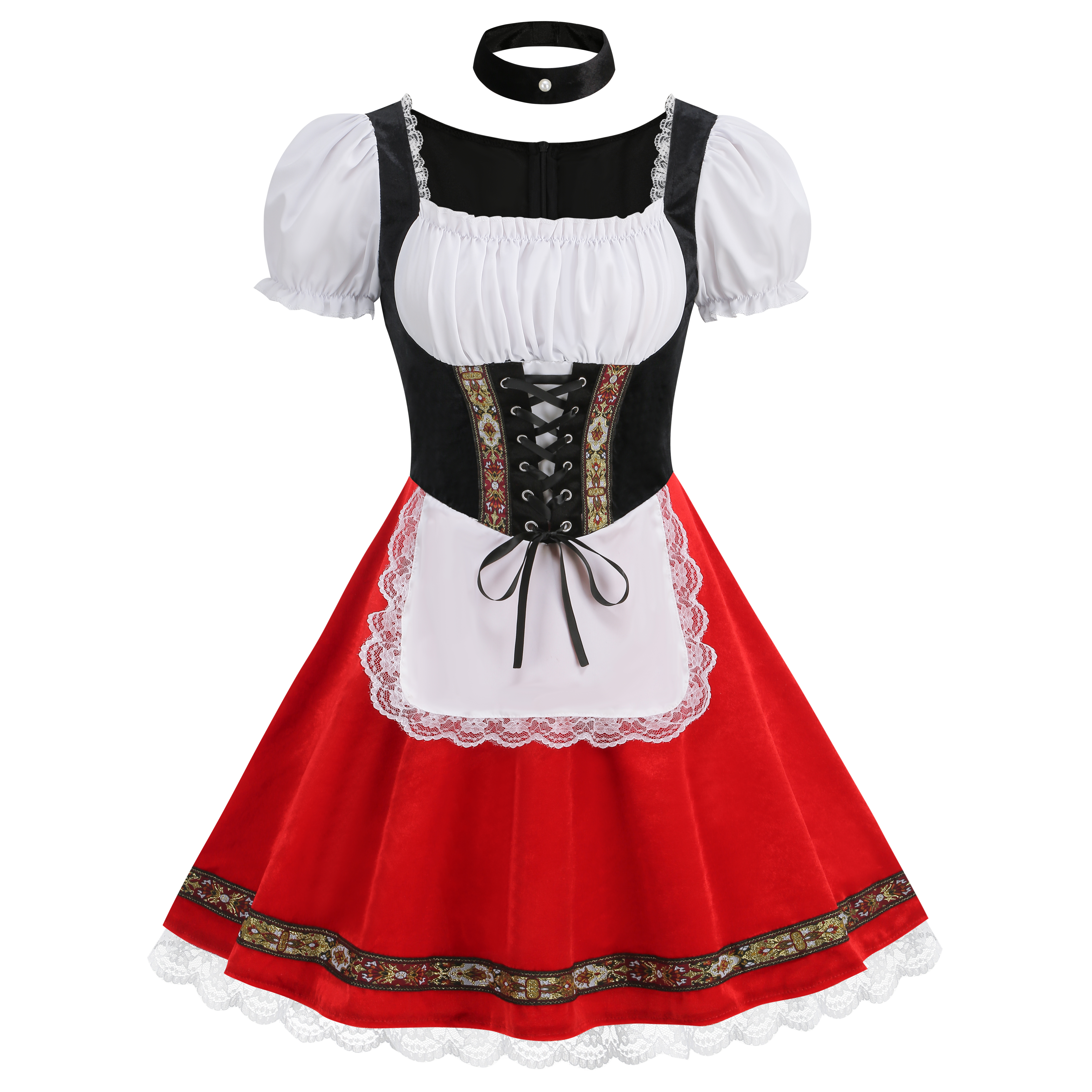 Women's Oktoberfest Puff Sleeve Costumes