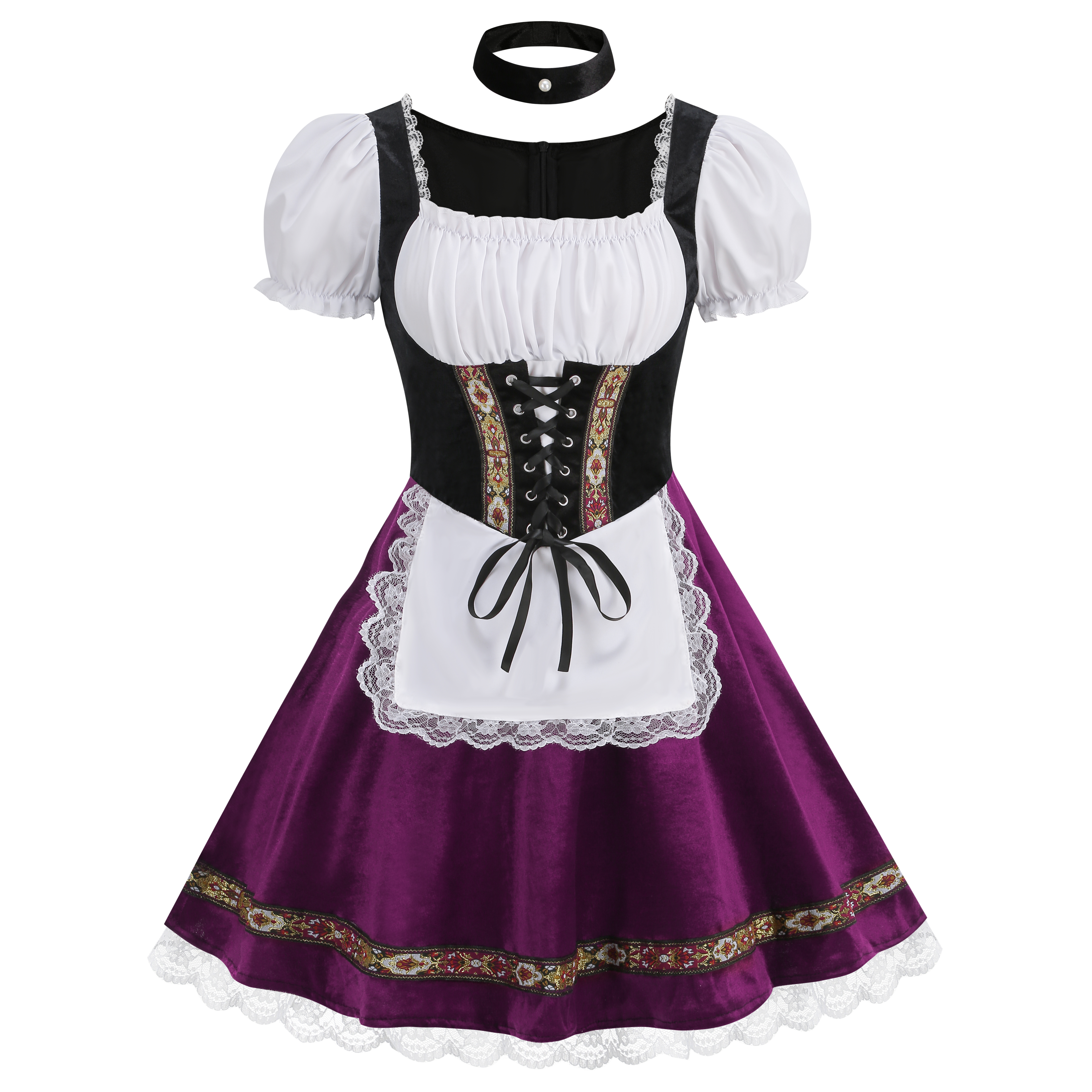 Women's Oktoberfest Puff Sleeve Costumes