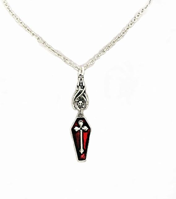 Unisex Halloween Vampire Two Sides Reversible High Collar Hooded Cloak