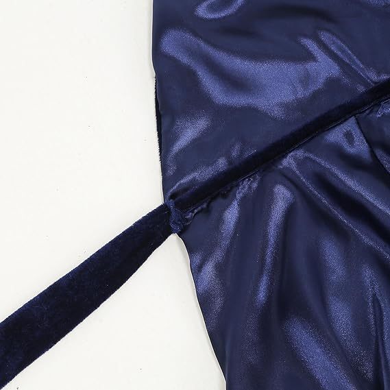 Unisex Halloween Luxurious Velvet Wizard Robe