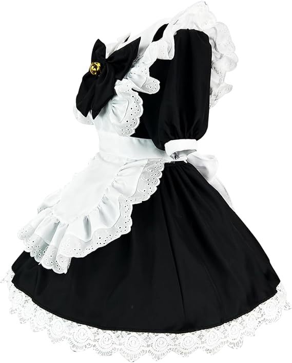 Women Cosplay Maid Fancy Dress Costume