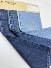 Denim Rígido C972 | Tecido índigo cru de nível industrial para fabricação em massa