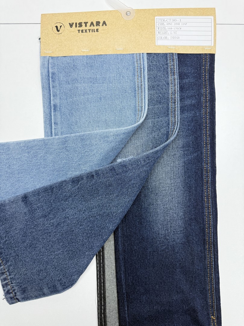 Denim rígido C730-1 | Denim pesado de alto rendimiento