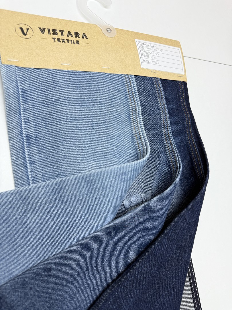Denim rígido C730-1 | Denim pesado de alto rendimiento