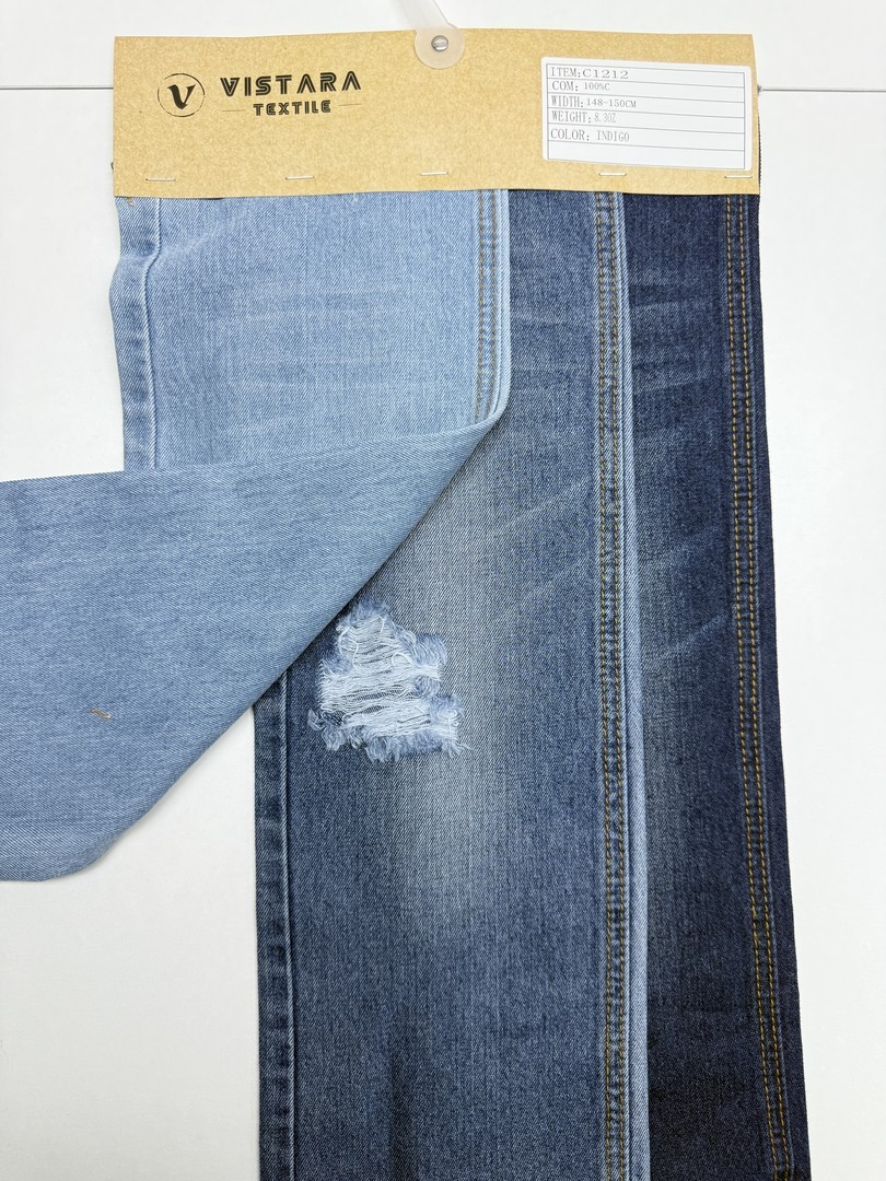 Denim rígido C1212: orillo crudo de ingeniería de precisión para aplicaciones industriales