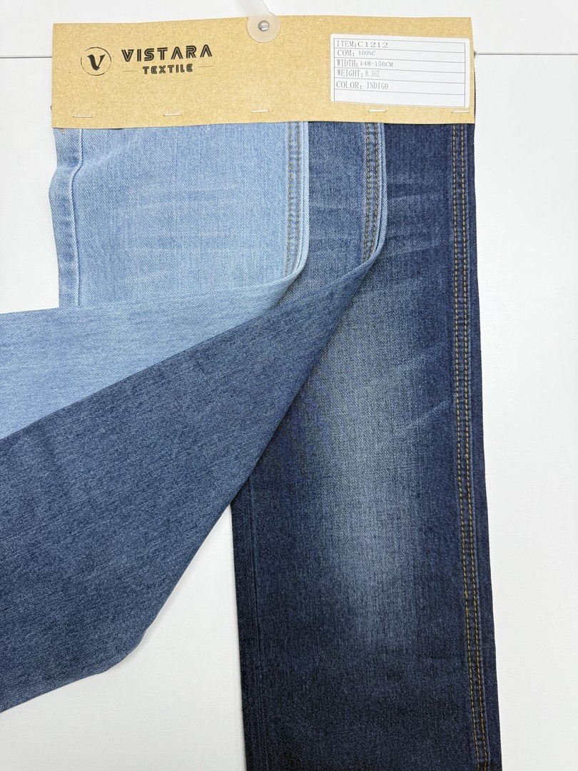 Denim rígido C1212: orillo crudo de ingeniería de precisión para aplicaciones industriales