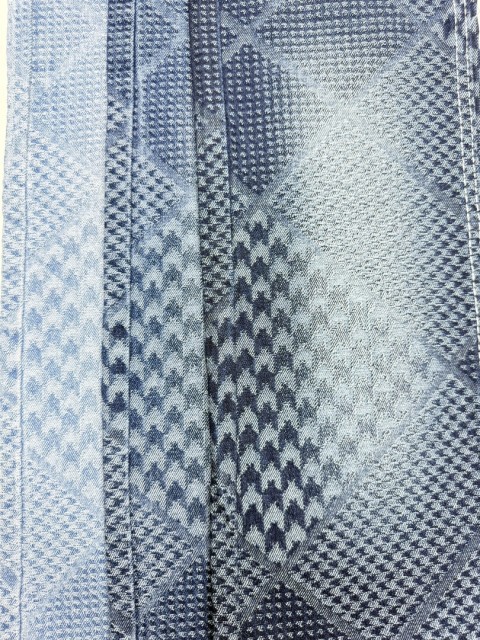 Jacquard denim T662-1