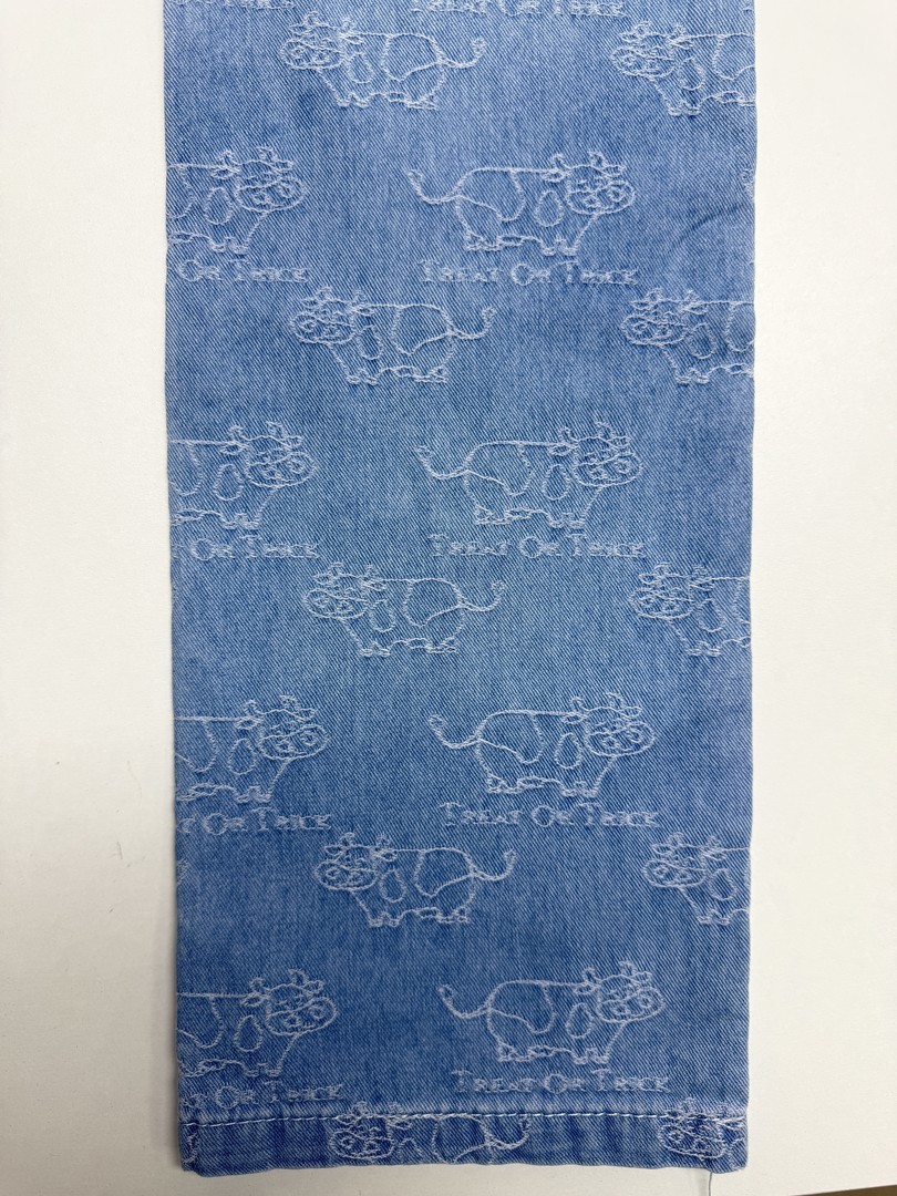 Jeans jacquard TW689-961