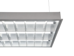 Recessed Type Lighting Panel with Replaceable LED Tube